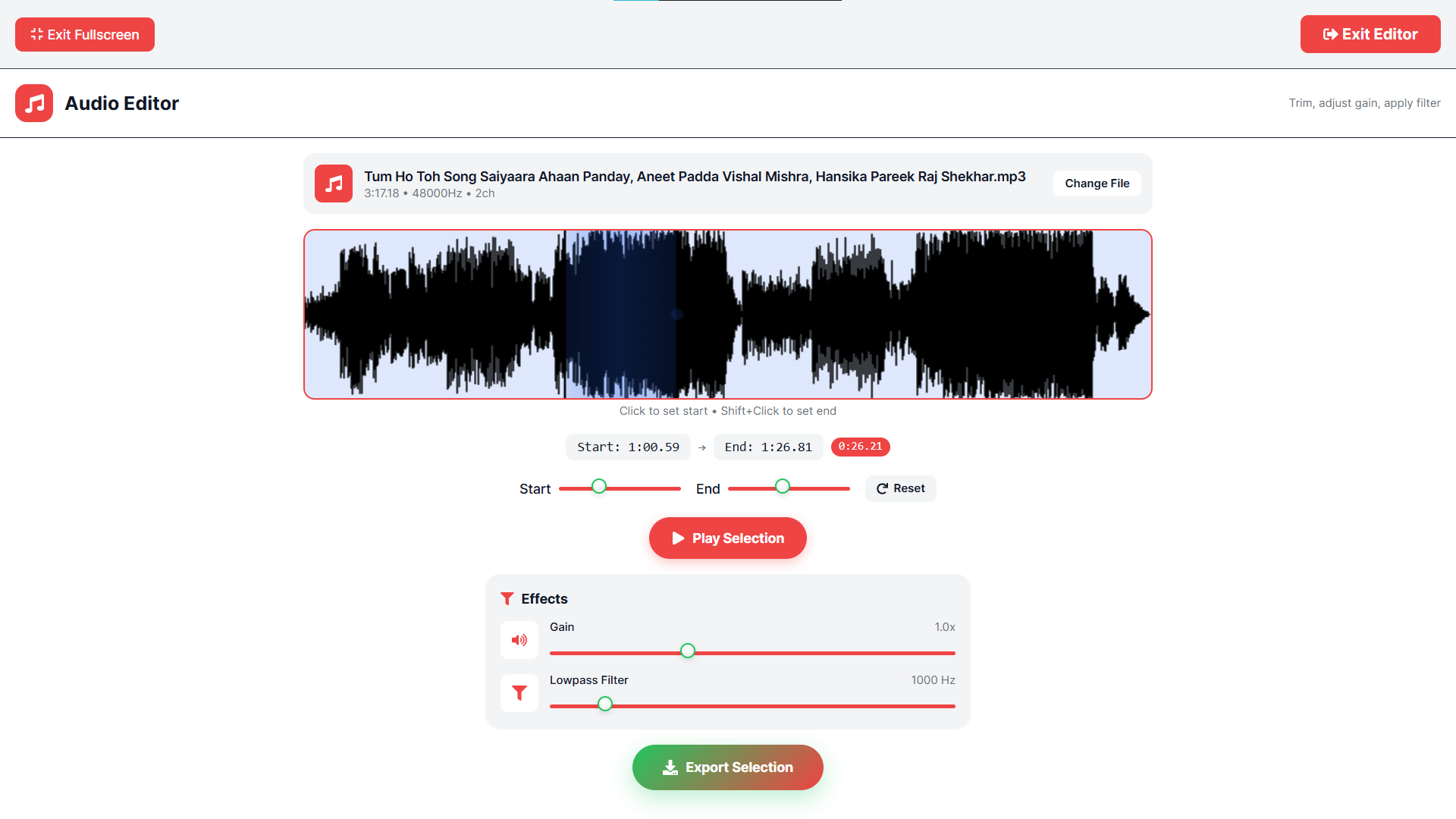 Edit Audio Like a Pro with Our Free Online Audio Editor